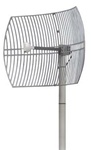 H.D. Die Cast 24dBi 2.4GHz Parabolic Grid Antenna by Pacific Wireless / Laird Tech