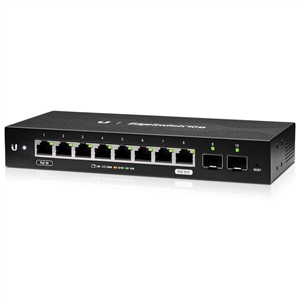 ES-10X EdgeSwitch 10X 10-Port SFP Managed Gigabit Switch by Ubiquiti Networks