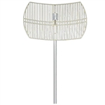 2.4-2.5Ghz 19dBi NF Grid Dish Antenna by Hana Wireless