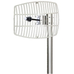 5.8Ghz, 30dBi NF Grid Dish Antenna by Hana Wireless