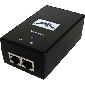 Power over Ethernet, 24vDC, .5amp, 120AC by Ubiquiti, POE-24-12W-G