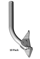 10-pack UBAM Universal Antenna  Mount by Ubiquiti Networks, UB-AM